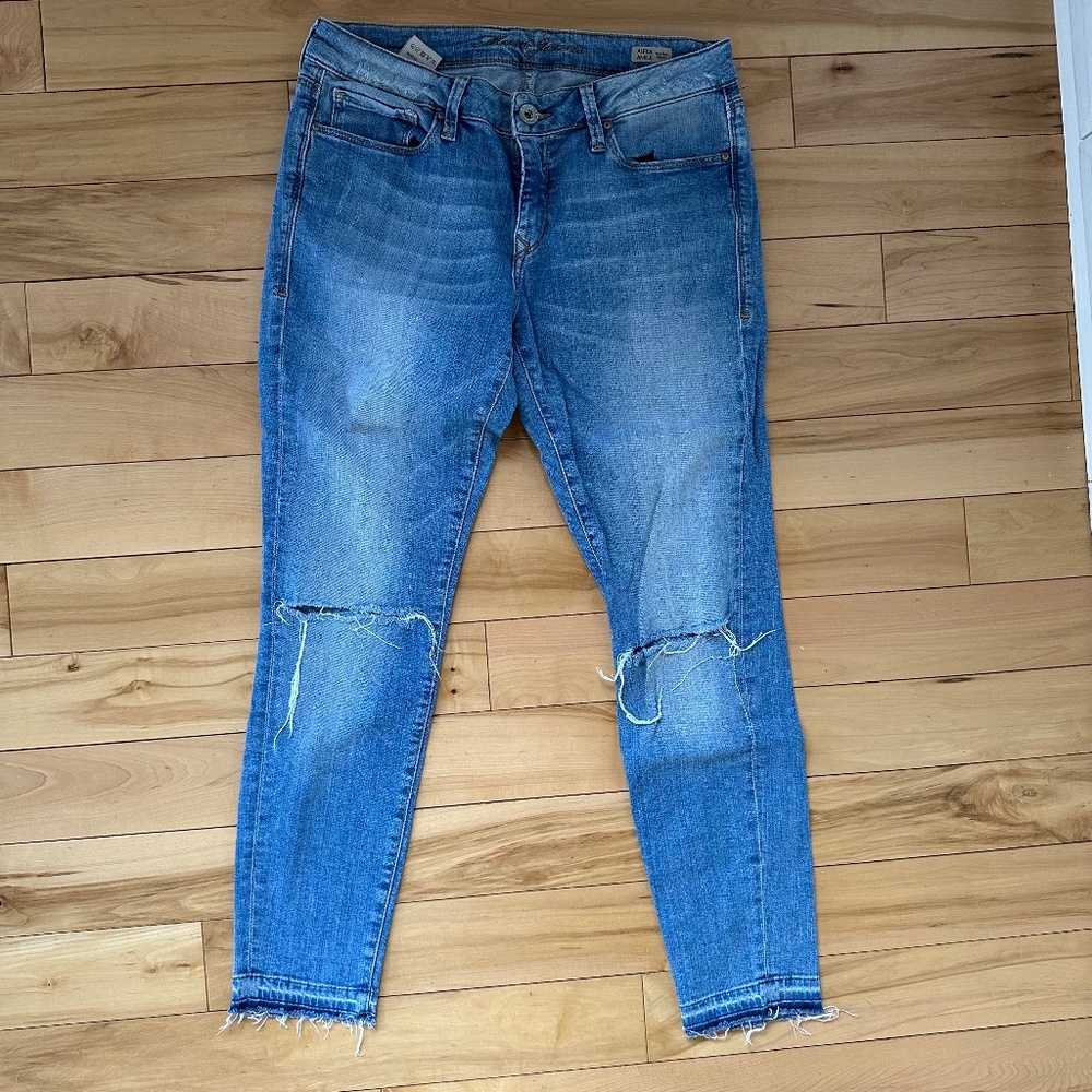 mavi jeans alexa ankle midrise skinny
